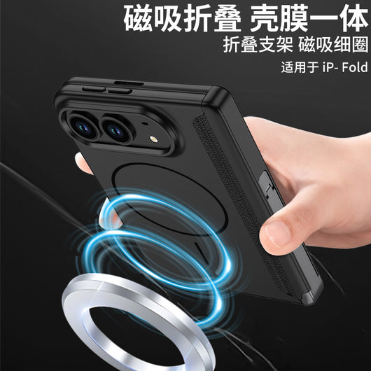 iPhone Duo MagSafe Katlanır Standlı Sert Kılıf