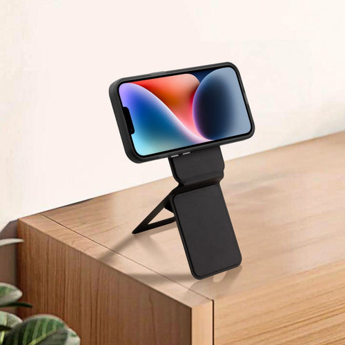 MagSafe Gizli Menteşeli Telefon Kılıfı - Kartlıklı ve Standlı