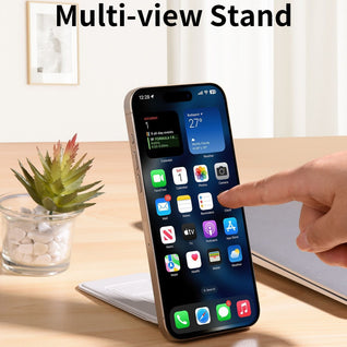 MagSafe Gizli Menteşeli Telefon Kılıfı - Kartlıklı ve Standlı